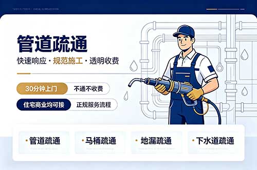 抚州管道疏通