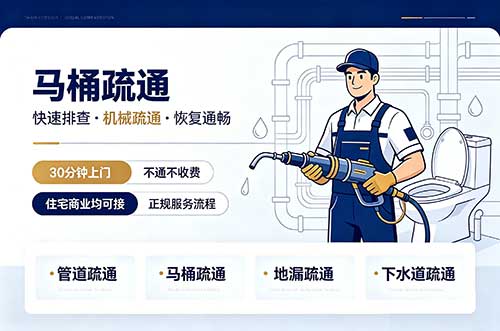 抚州马桶疏通