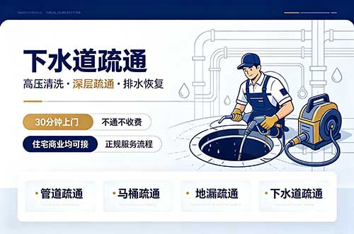 抚州下水道疏通