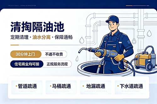 抚州清掏隔油池