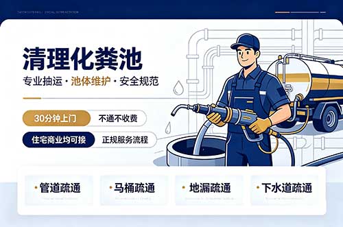 抚州清理化粪池